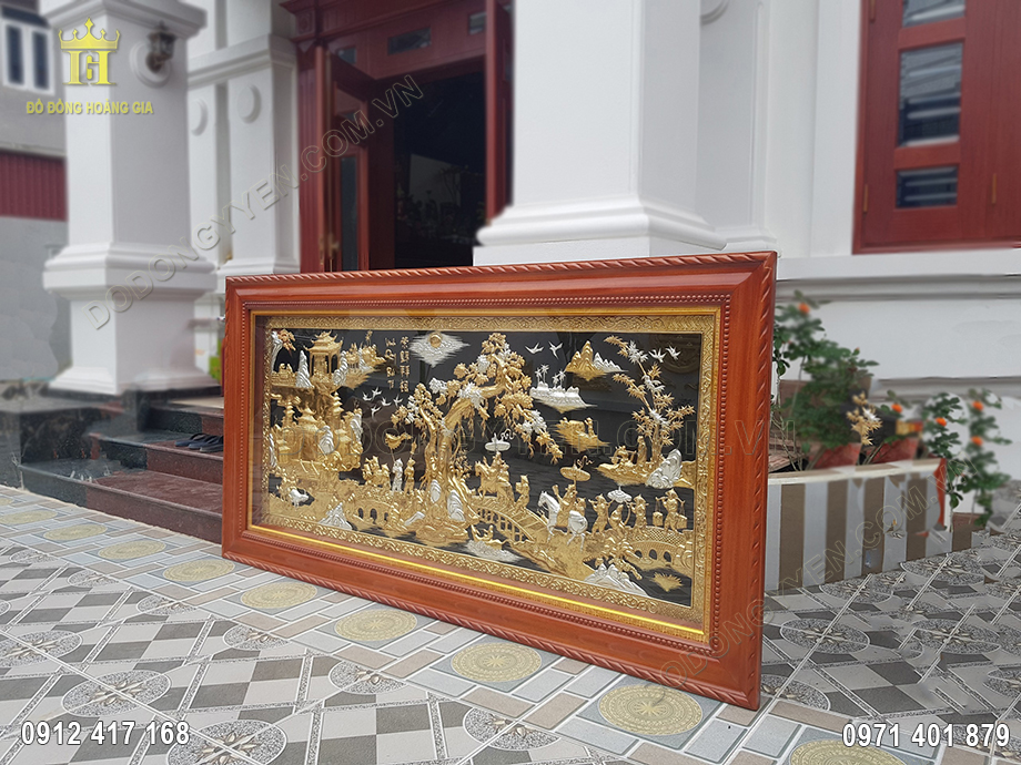 Vật phẩm thể hiện tấm l&ograve;ng biết ơn, tấm l&ograve;ng th&agrave;nh k&iacute;nh của con ch&aacute;u